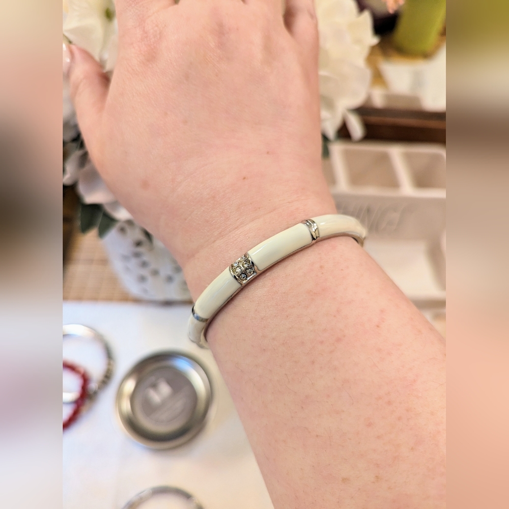 NWT Stackable Enamel Bangles by Christopher & Banks, CJBanks - Picture 3 of 10